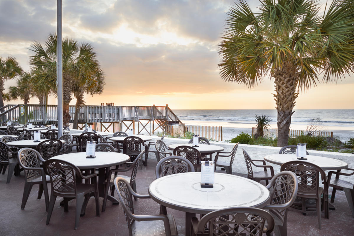 Cabana Cafe Oceanfront View