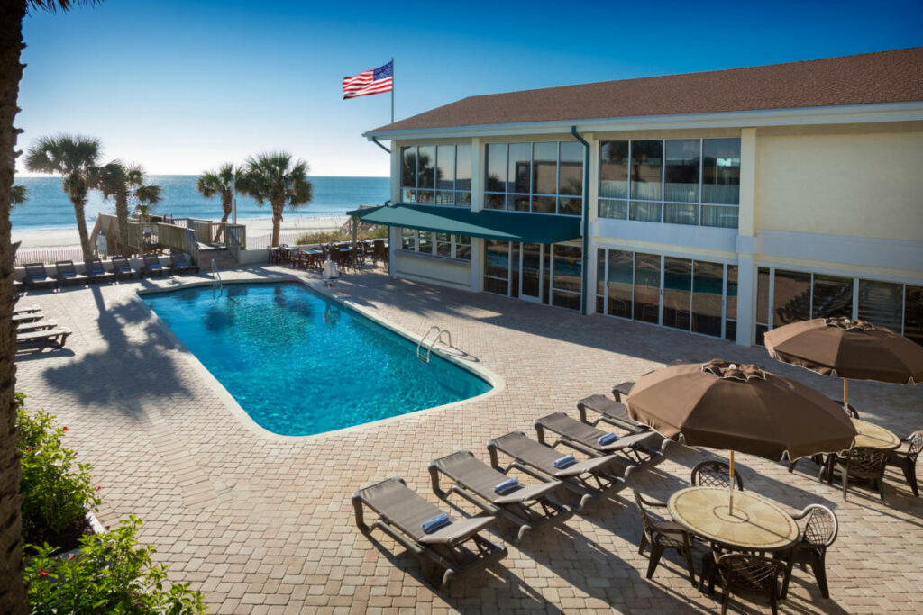 The Oceanfront Litchfield Inn Pool