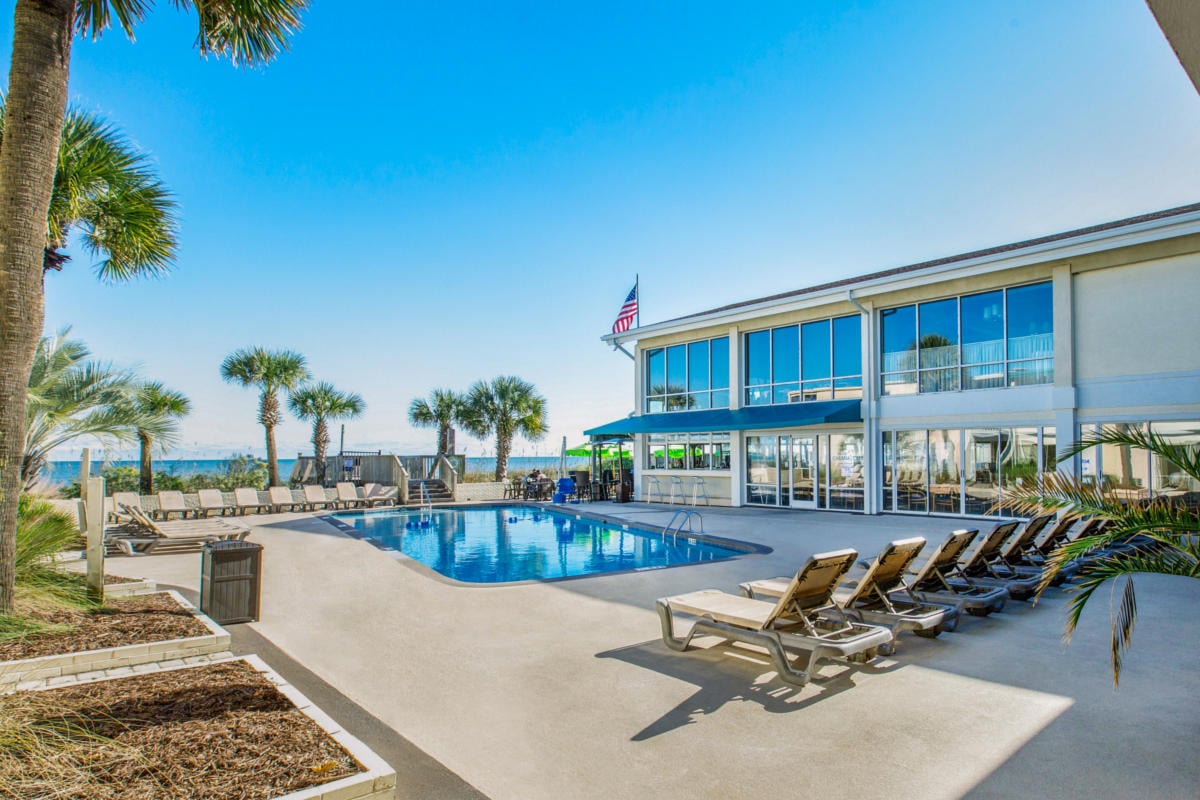 Oceanfront Pool Deck