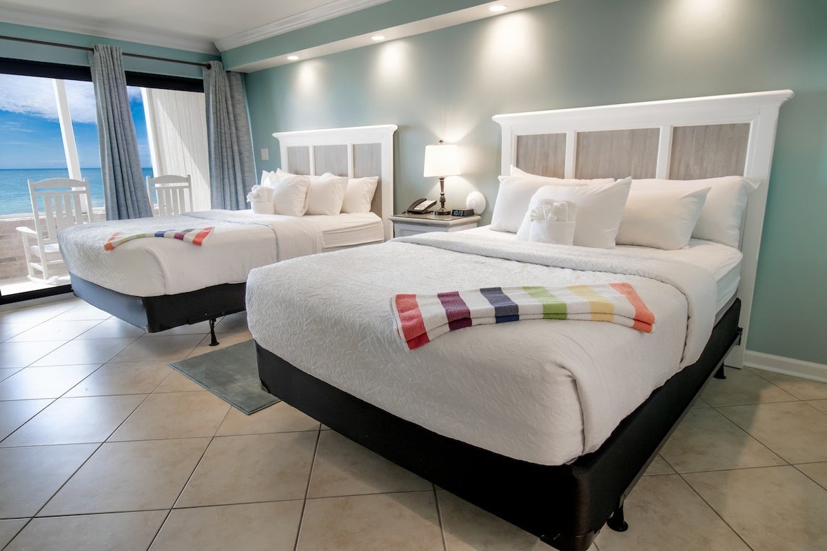 Dunes Oceanfront Room - 2 Queen Beds