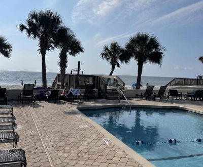 pool deck
