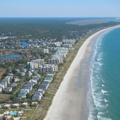 Drone of Litchfield Beach