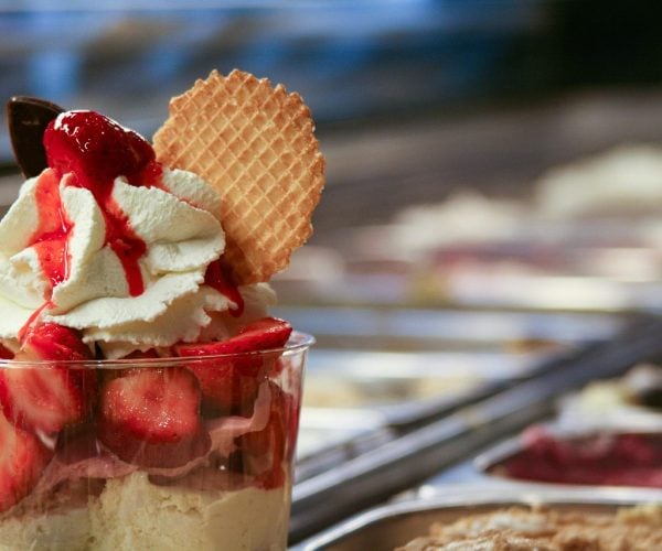 sundae ice cream sweet treat