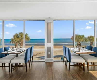 Tide To Table Restaurant - Dining Area with Beautiful Oceanfront Views